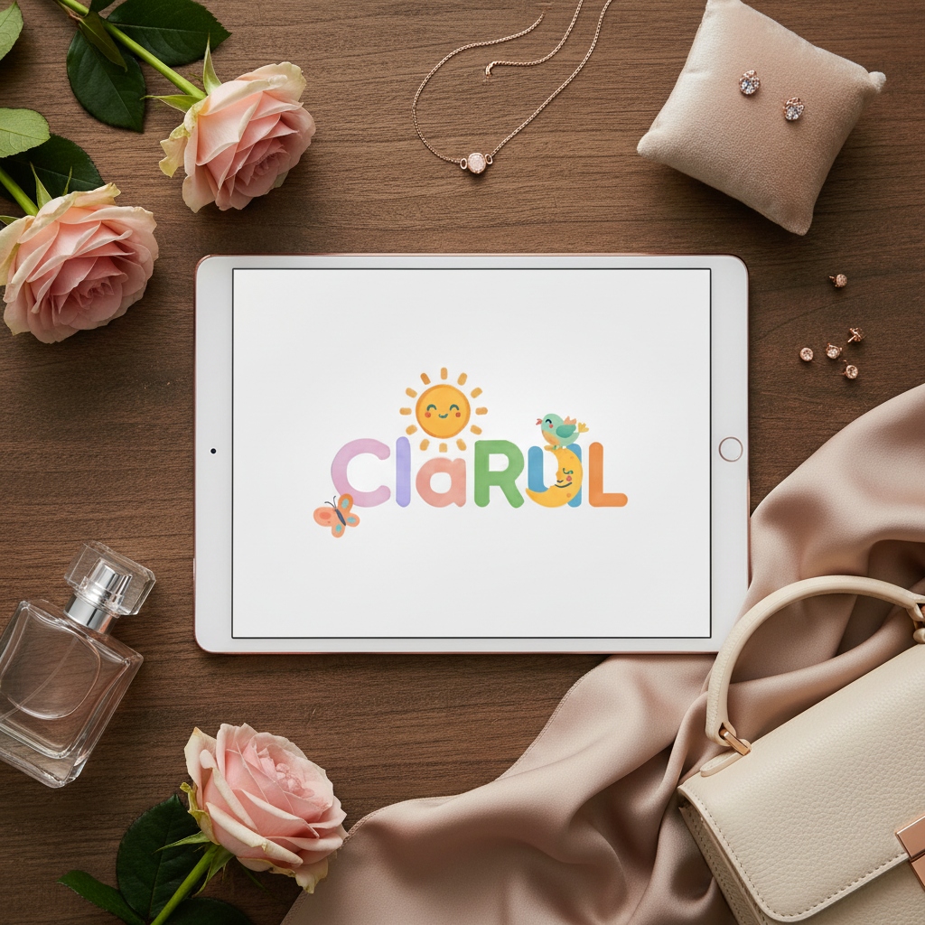 Crianças felizes com roupas novas